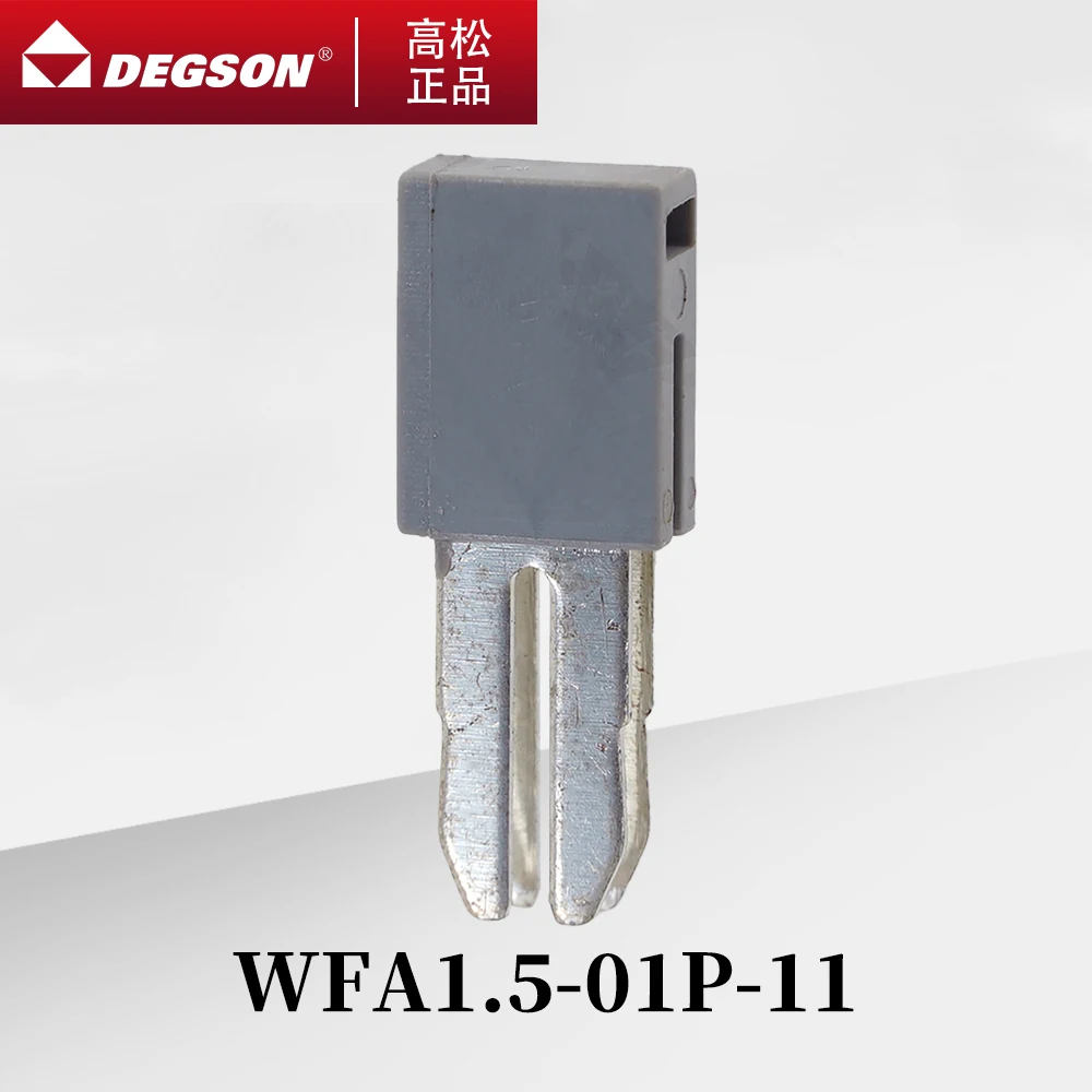 10Pcs DEGSON WFA1.5-01P-11-00ZH WFA2.5 WFA4 WFA6 Sensor DIN RAIL TERMINAL BLOCKS PHOENIX CONNECTOR Lead 7439-92-1 NS35/7.5