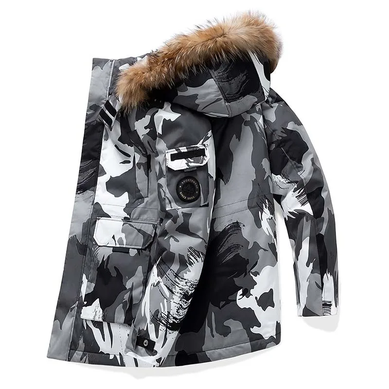 

Men's Hiking Down Jacket Windproof and Warm Casual Outdoor Cycling Hiking Camping Daily Skiing Men's Fashionable Jacket