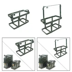 Jerry Gas Can Holder Rack Detachable Fuel Gasolina Container Reinforced Versatile Mounting Motorcycle Fuel Tank Fixed Bracket