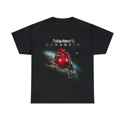 Camiseta de Tokio Hotel, álbum humanoide Camiseta Tom kelitz, Bill kelitz Camiseta de la banda del Hotel Tokio Camiseta con estampado Emo