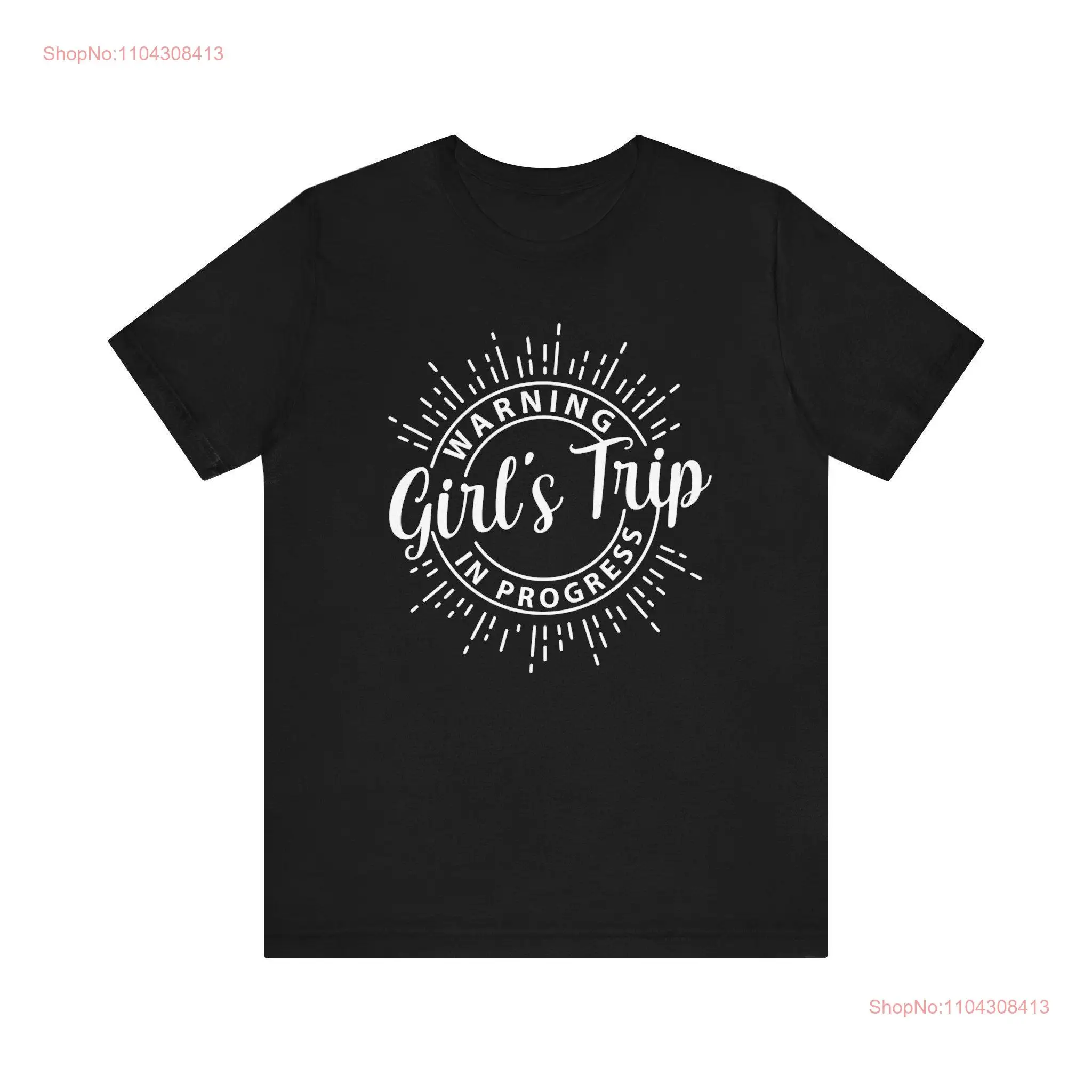 Girls Trip QR Code T Shirt for YOUR COMPANY Personalized Business Bella Canvas Jersey  long or short sleeves