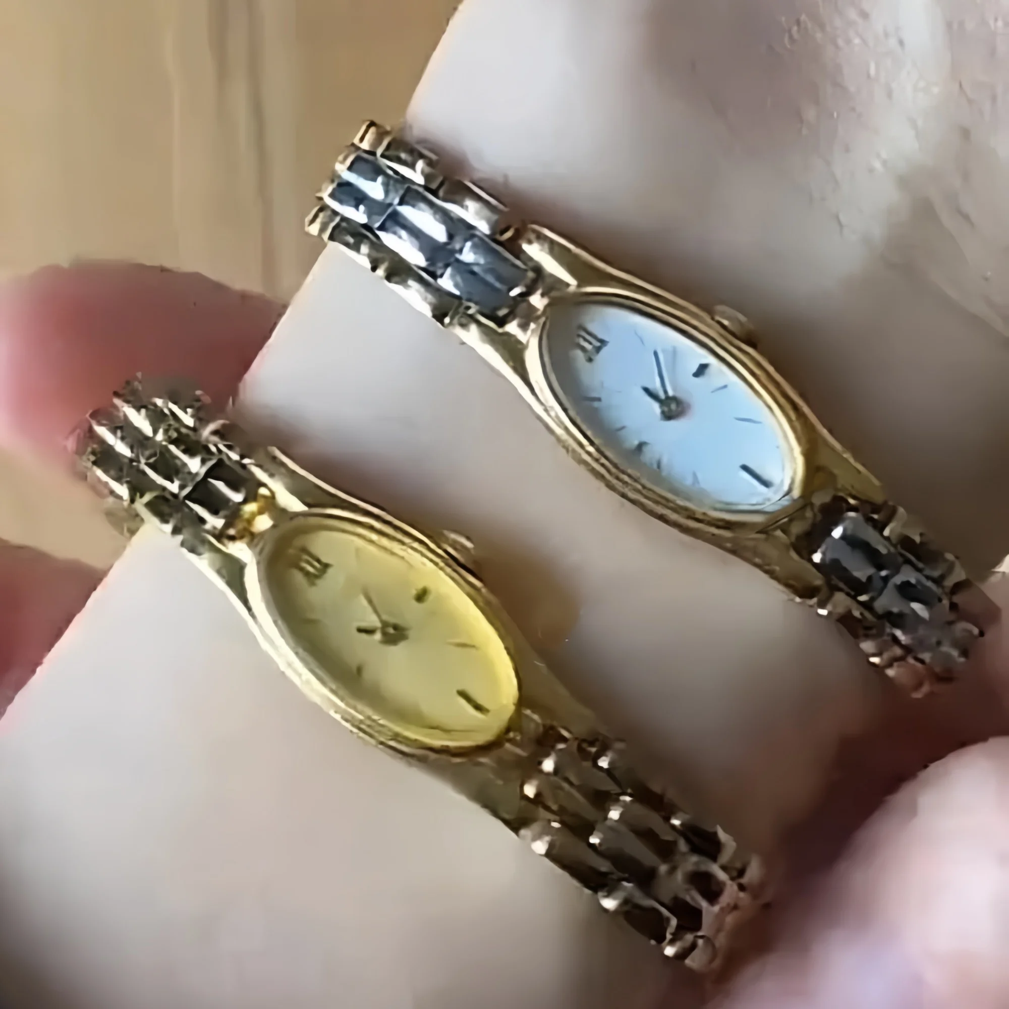 Vintage Fashion Women\'s Silver and Gold Watch Dainty Vintage Watch - Etsy main image 2