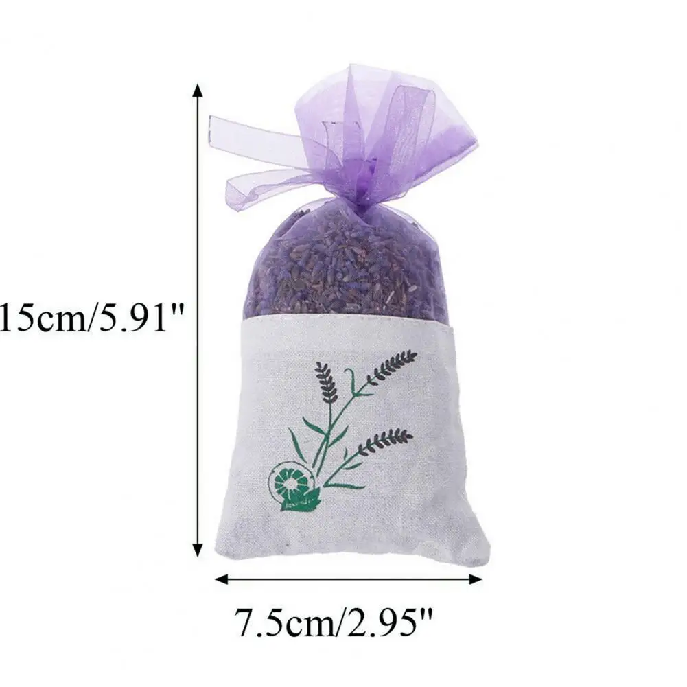 Dried Flower Sachet Sleeping Aid Dry Pretty Lavender Sachet Bag for Car Flower Sachet 	Relaxing Scented Flower Sachet