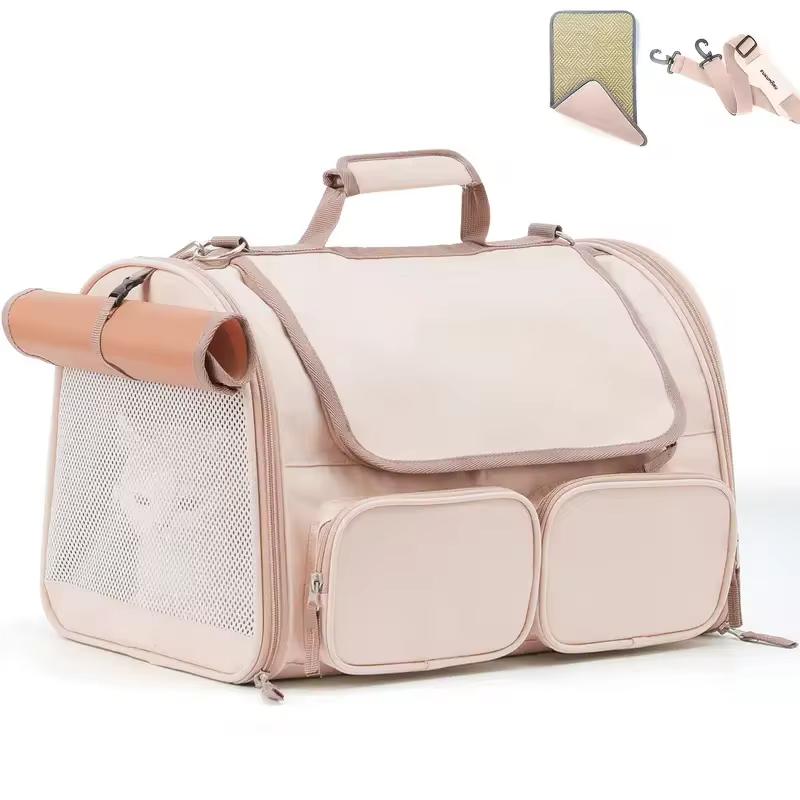 Airline Approved Pet Carrier Bag Soft Side Backpack Cat Pet Carriers Travel Bags Transport For Cats Outgoing