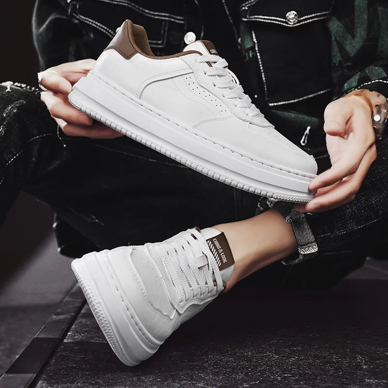 

Мужская повседневная обувь на плоской подошве с мягкой подошвой, противоскользящая, дышащая, легкая, модная обувь для прогулок на открытом воздухе, молодежная спортивная обувь, размеры 39-44