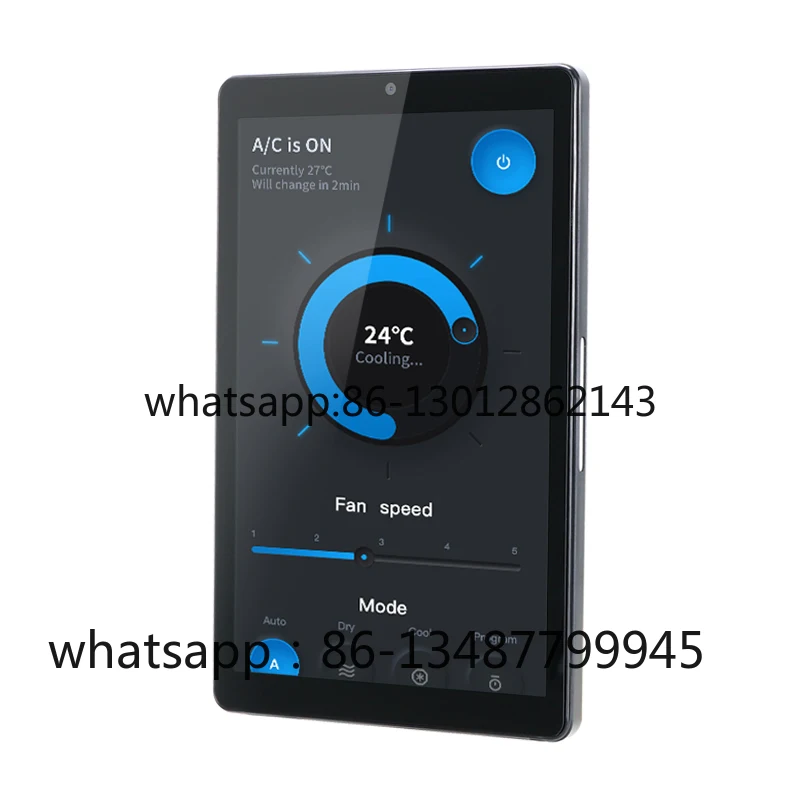 RK3566 Android 11 Wall Mounted 8 Inch POE Touch Tablet