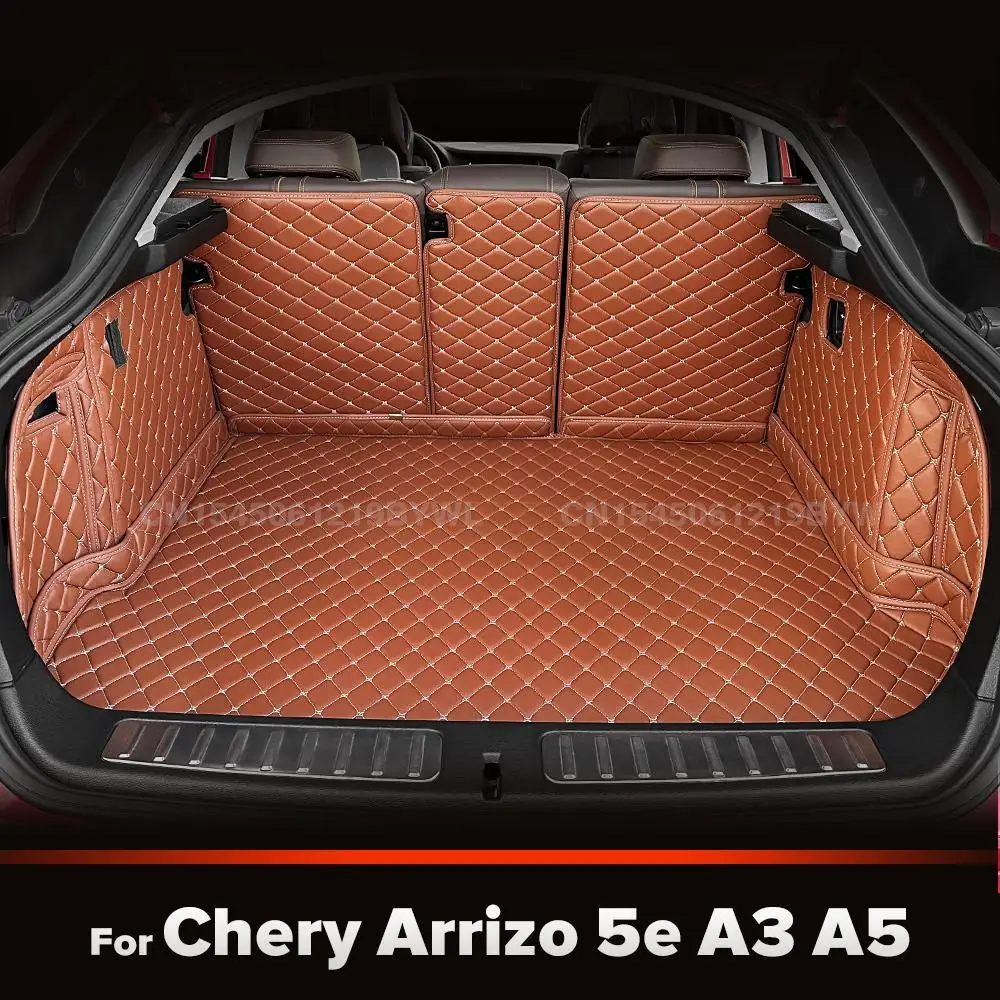 

For Chery Arrizo 5e A3 A5 Auto Full Coverage Trunk Mat Car Anti-dirty Pad Protective Pad Cargo Liner Interior Accessories