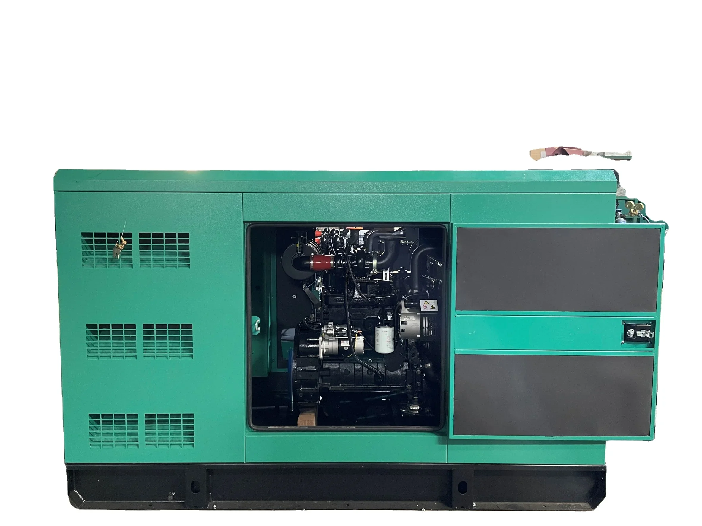 20KW 25KVA 40KW 60kw 80kw 100kw 150kw 200kw 3 المرحلة مولد المورد الكهربائية الحرة الطاقة الديزل أو مجموعة المولدات الطبيعية