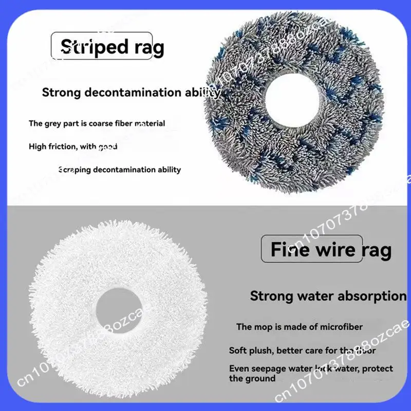 A26P aplicable a Ecovacs N9 + X1s/T10/T20 accesorios de barredora accesorios de paño de limpieza