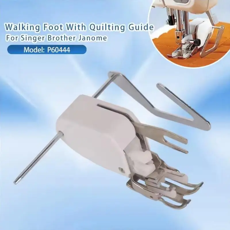 [Even Feed Walking Foot Sewing Machine Presser Foot (7mm) 214874013 For Brother Singer Janome Sewing Machine Accessories] view 3