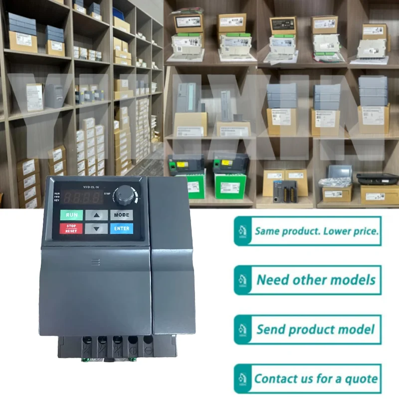 

Новый преобразователь частоты VFD007EL43W(750W 380V)