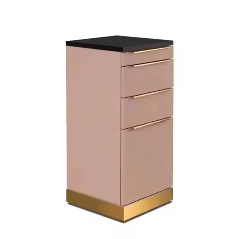 Tool Cabinet for Beauty Salon With Drawer Multi-Layer Shelf Cabinet Trolley Cart Station