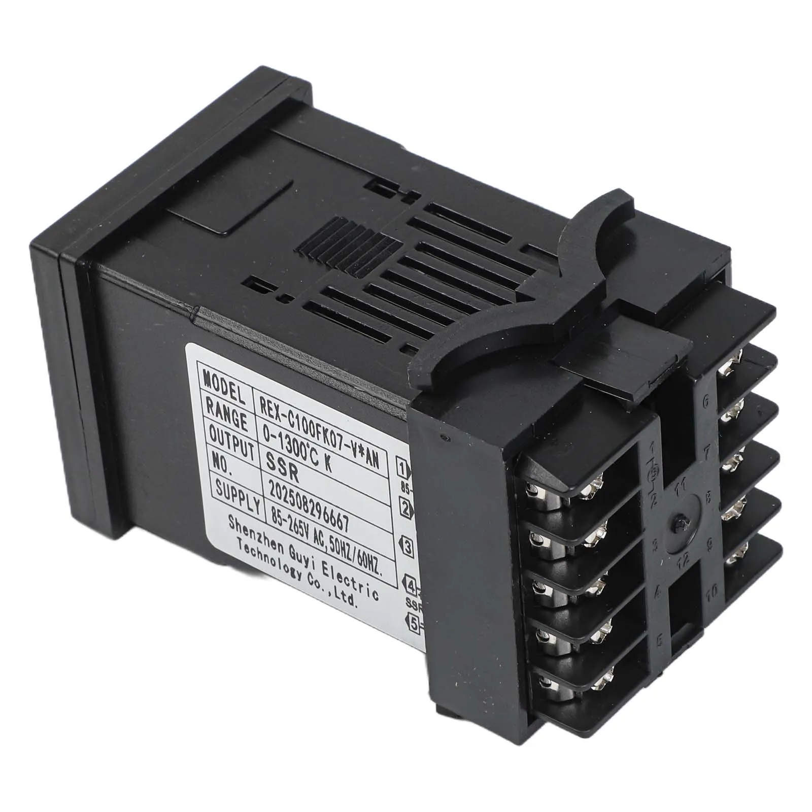 REX-C100 PID Temperature Controller Kit With SSR-40DA Relay K Type Probe Heat Sink For Industrial Heating System Automation Part view 5