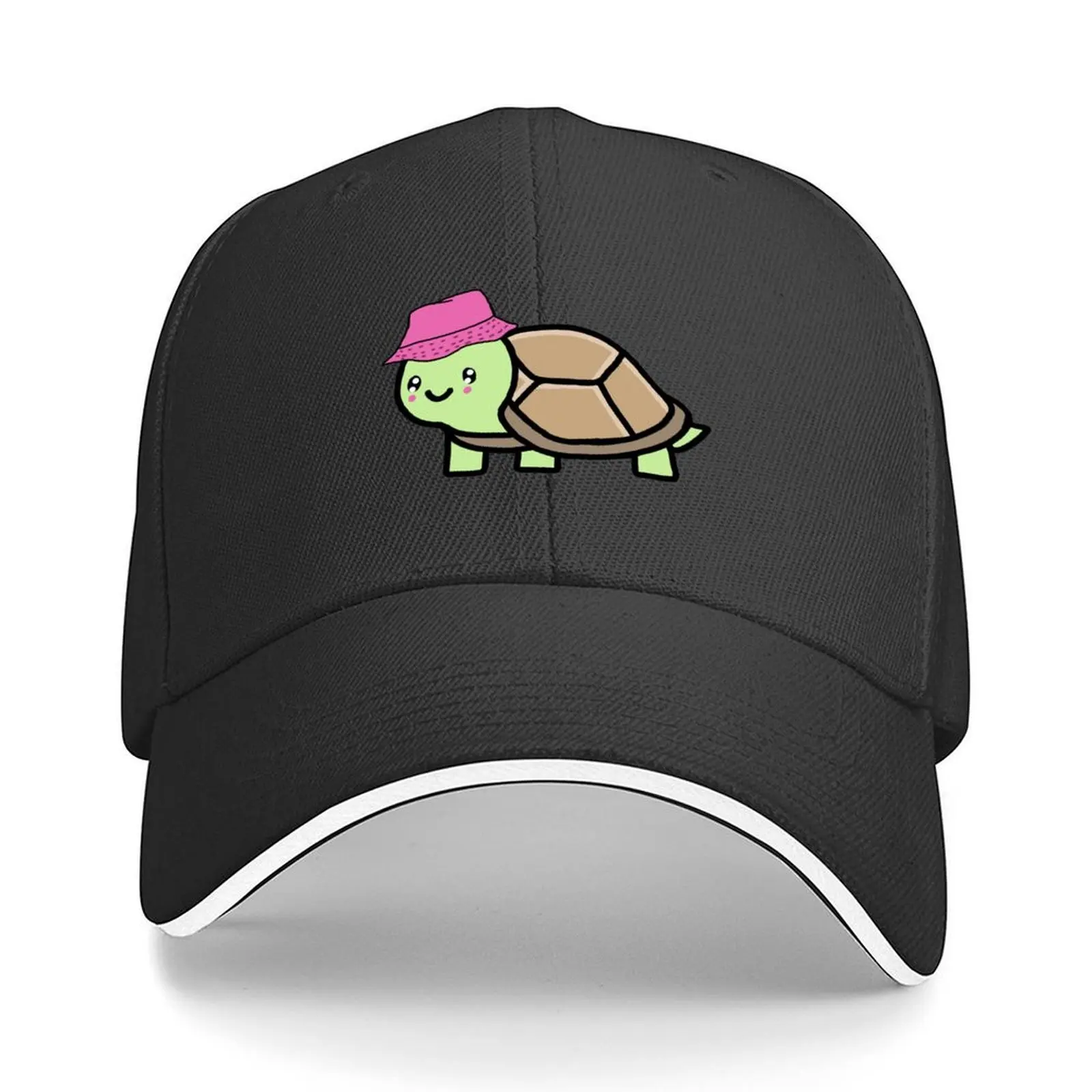 

Turtle with a Baseball Cap cute Rave Luxury Man Hat Winter hat For Women Men's