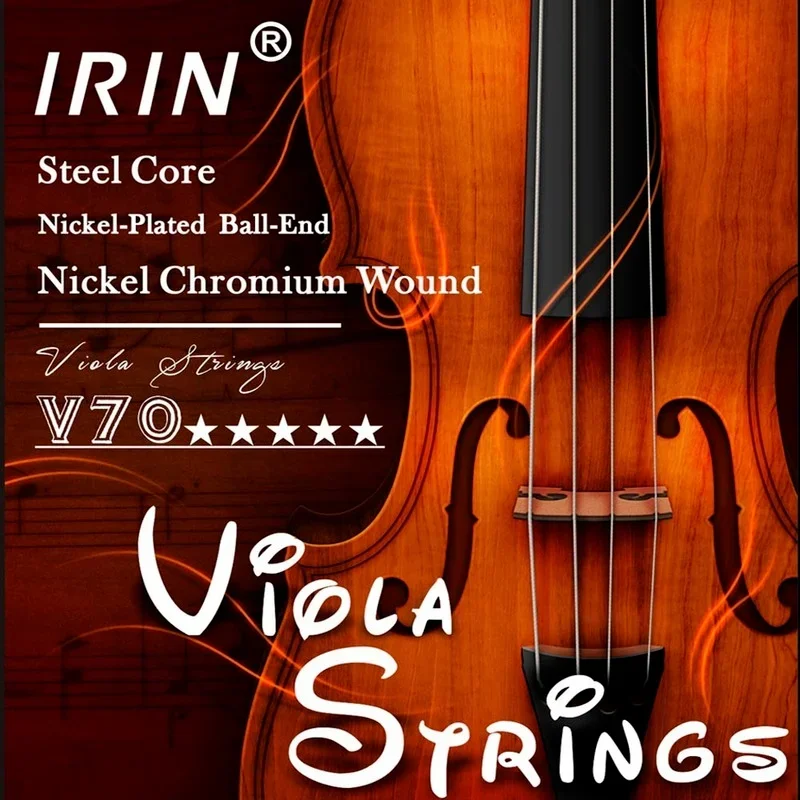 

V70 Viola Strings, Nickel-chromium Winding, Musical Instrument Bass Guitar Electric Guitars High Quality