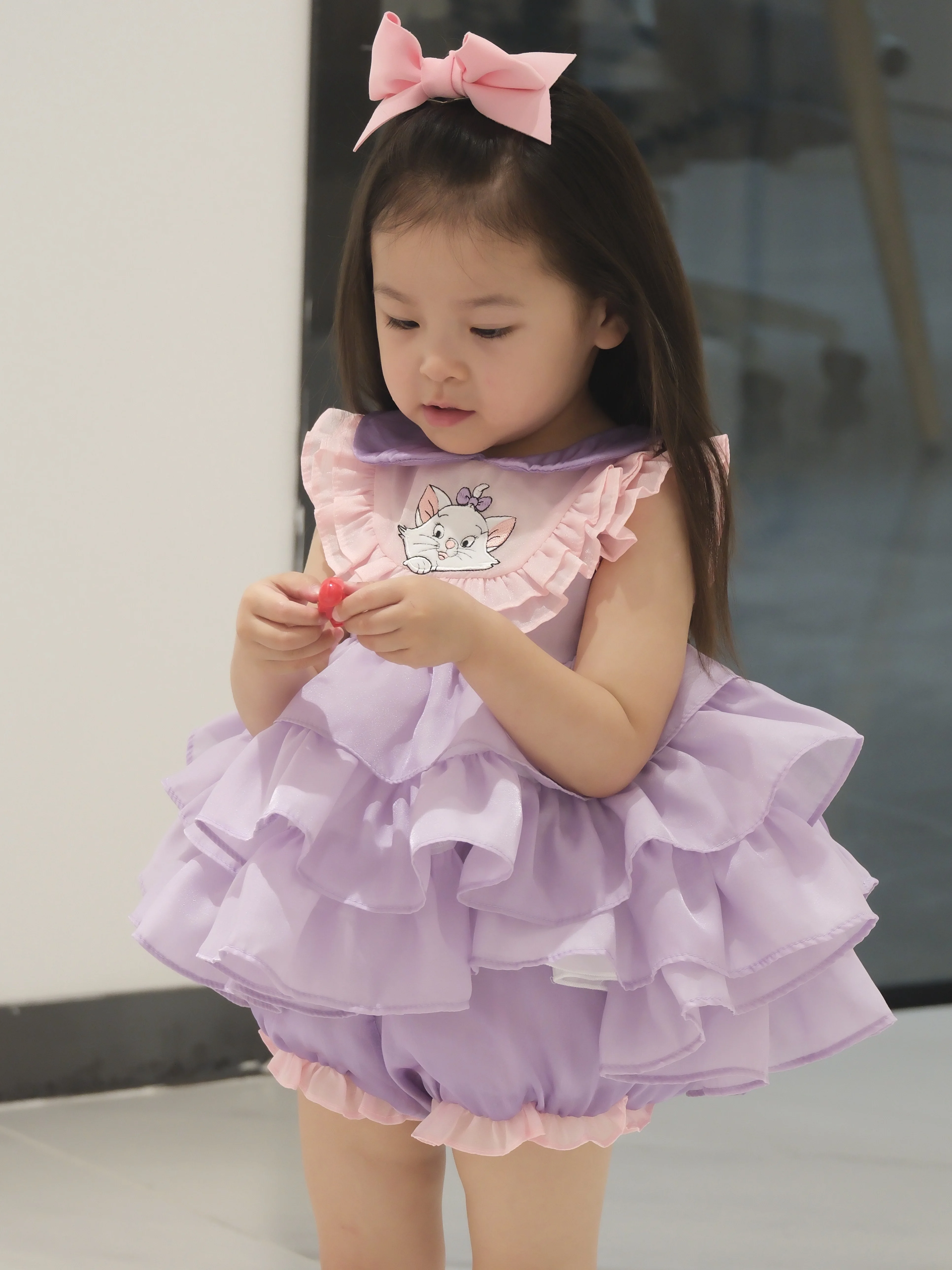 original-mary-children's-outfit-summer-new-casual-daily-cartoon-doll-shirt-kindergarten-uniform-skirt-set-for-girls