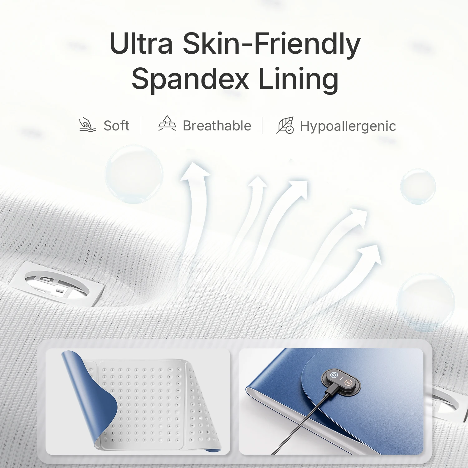 大型ボディ用レッドライトセラピーマット、264個トリプルチップLED近赤外線660nm＆850nm、30×12インチ全身疼痛緩和 関節筋肉用、36W