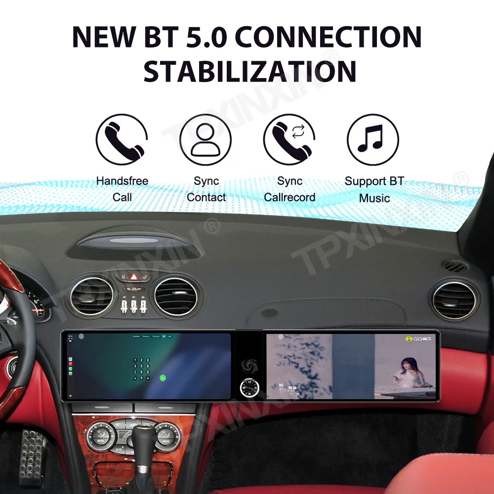 

Car Accessories Radio For Mercedes-Benz SL 2003-2010 Android Auto GPS Navigation Multimedia Stereo Receiver Head Unit Offline