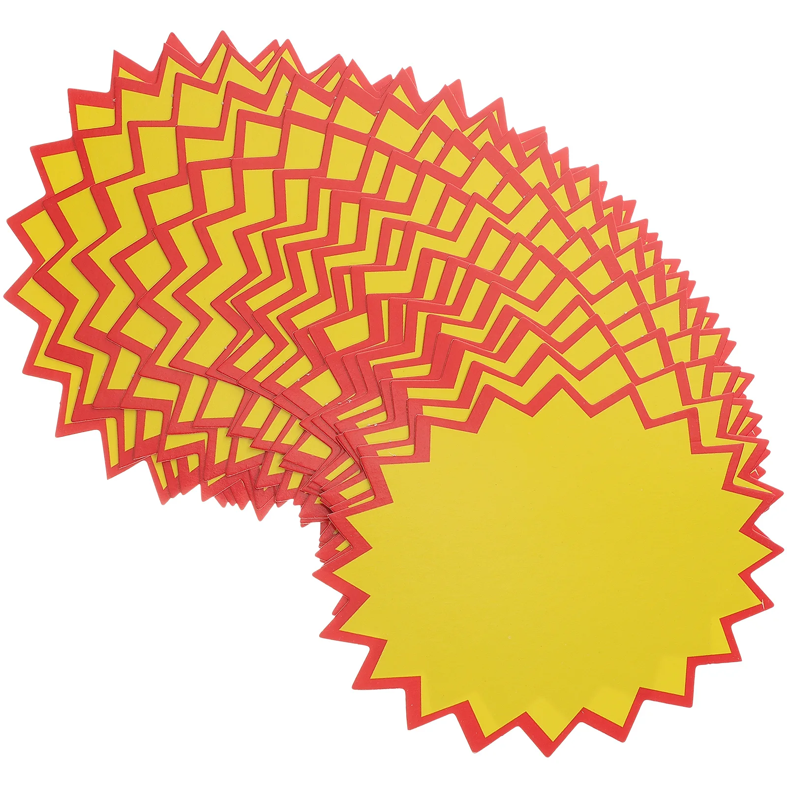 

100 Sheets Large POP Price Tags Signs Retail Store Market Display High Grade Paperboard Practical Advertising