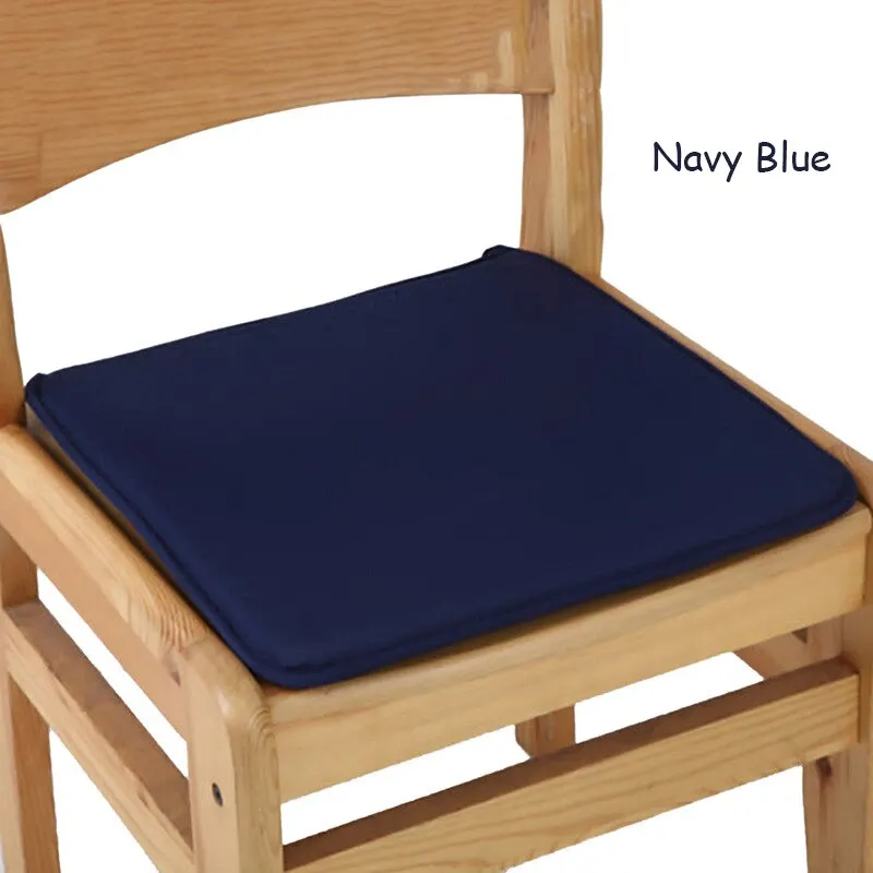 Multi-Color Sponge Chair Cushion Fart Cushion Strap Dining Chair Cushion Square Student Stool Cushion