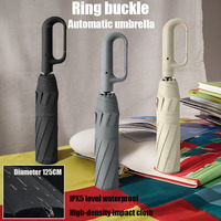 2025 New 10Bone Black Glue Fully Automatic Umbrella With Thick And Durable Keel Umbrella UV Resistant Folding Umbrella Portable.