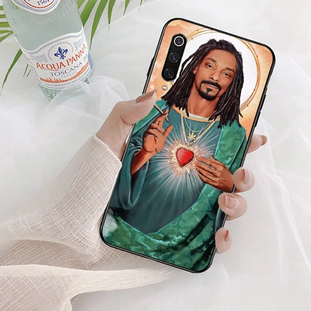 S-Snoop D-Dogg Rapper Phone Case For Xiaomi Mi 5X 8 9 10 11 12 lite pro 10T PocoX3pro PocoM3 Note 10 pro lite