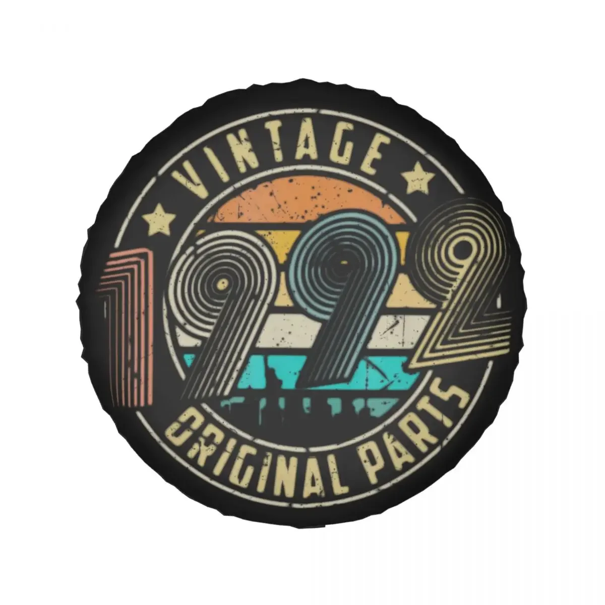 Vintage 1992 Original Parts Tire Cover Trailer 30th Birthday Gifts Spare Wheel Protector for Jeep Toyota 14