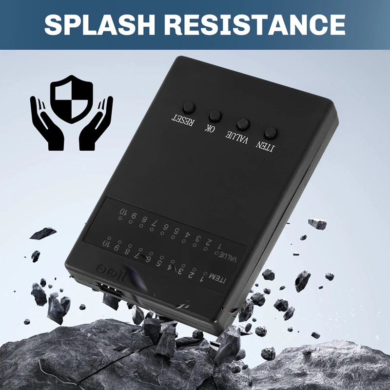 Электронный регулятор скорости 80A, водонепроницаемый электронный регулятор скорости с программной картой