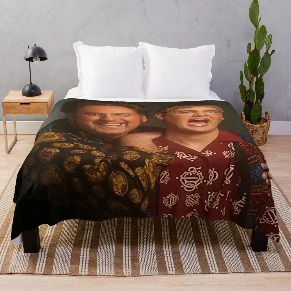 

tim and eric news Throw Blanket Soft Warm Blanket Gift for Grandparents