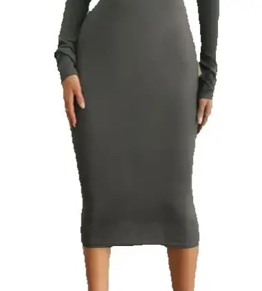 

Autumn/Winter New Women's Sexy Long Sleeve Hip Wrap Dress Temperament Commuting Female Daily Clothing Fashion Slimming Dresses