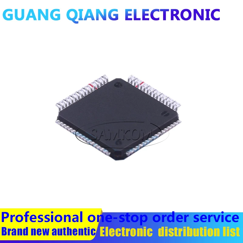 1PCS STM8S207R8T6 IC MCU 8BIT 64KB FLASH 64LQFP