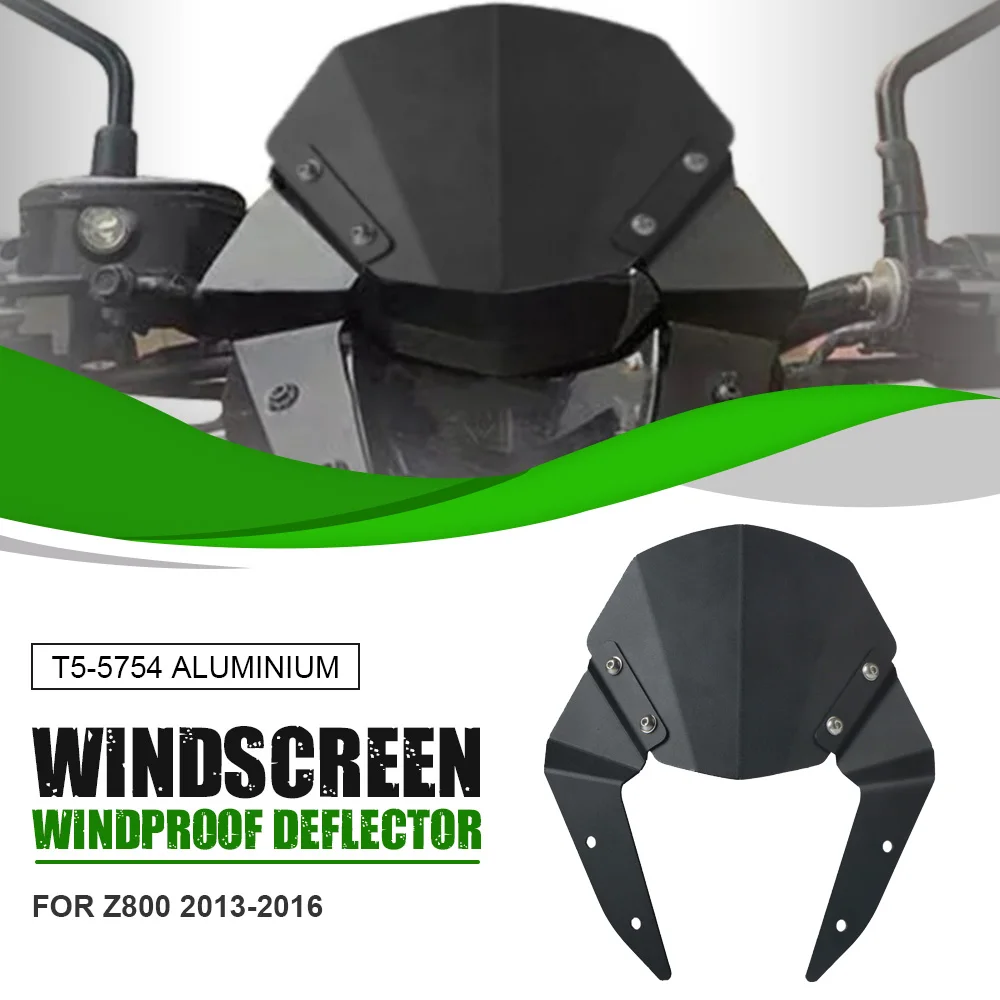 

FOR Kawasaki Z800 2013 2014 2015 2016 Motorcycle Sports Touring Racing Windshield Viser Visor WindScreen Deflector Shield Cover