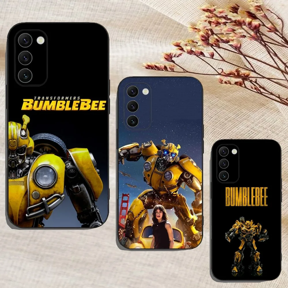 T-Transformers B-Bumble Bee Phone Case Phone Case for Samsung Galaxy A13,A21s,A22,A31,A32,A52,A53,A71,A80,A91, Soft Black Cover