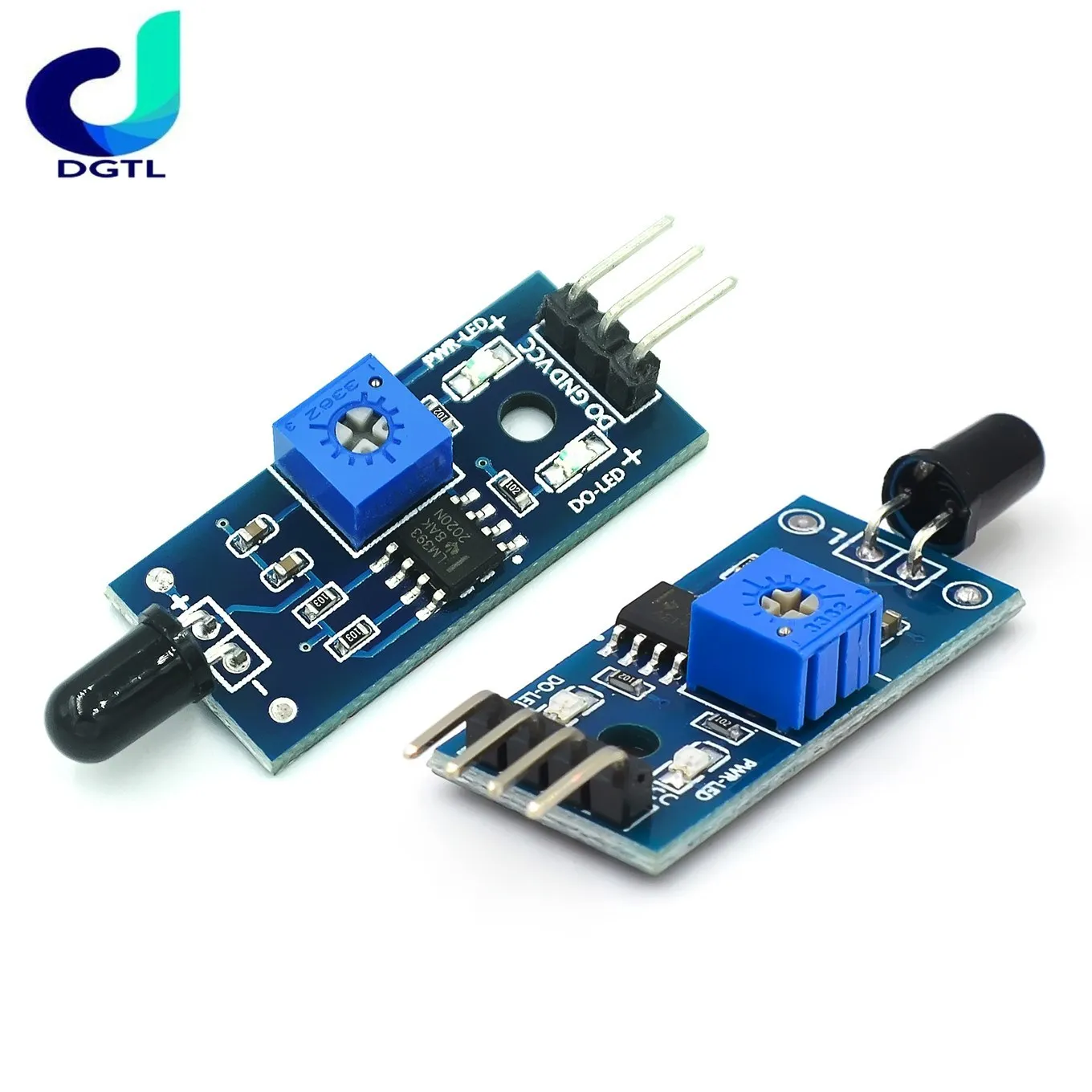 

IR Infrared 3/4 Wire Flame Detection Sensor Module IR Flame Sensor Module Detector Smartsense For Arduino