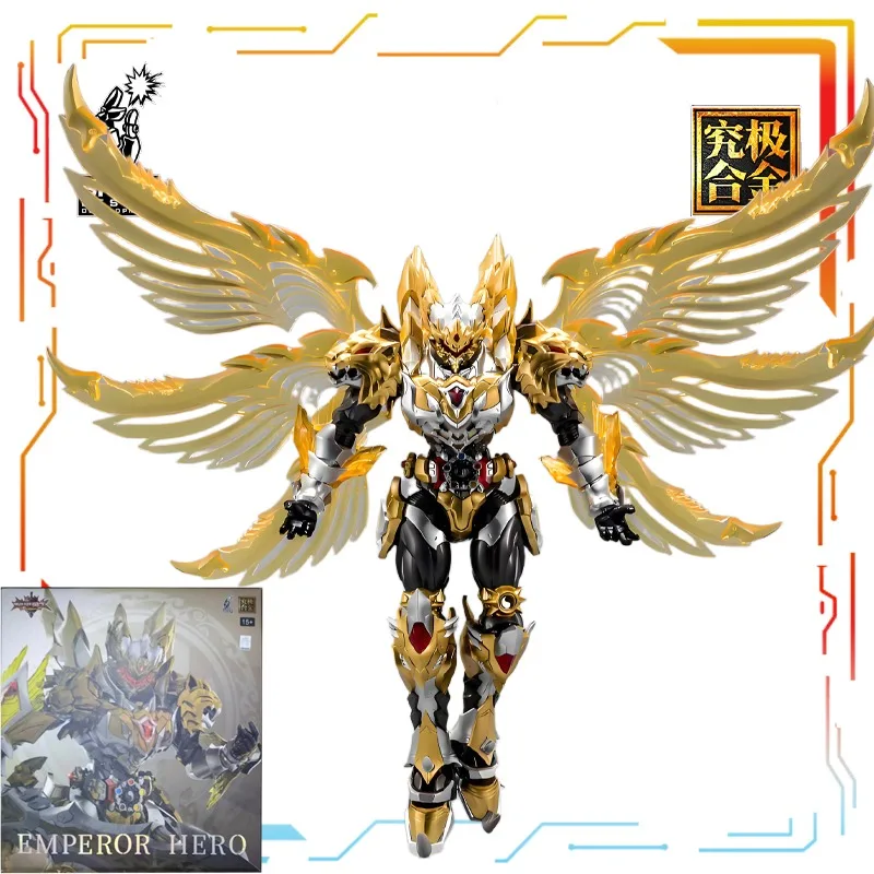 Dedo tocando anime liga produto acabado boneca móvel guerreiro blindado imperador herói anime modelo brinquedos modelo presentes para meninos