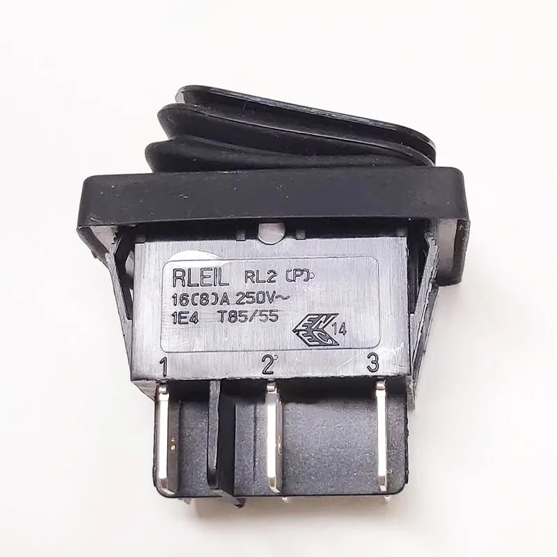 1PCS/LOT Six-pin second gear waterproof, dustproof and oil-proof ship type switch Taiwan imported switch RL2(P) black