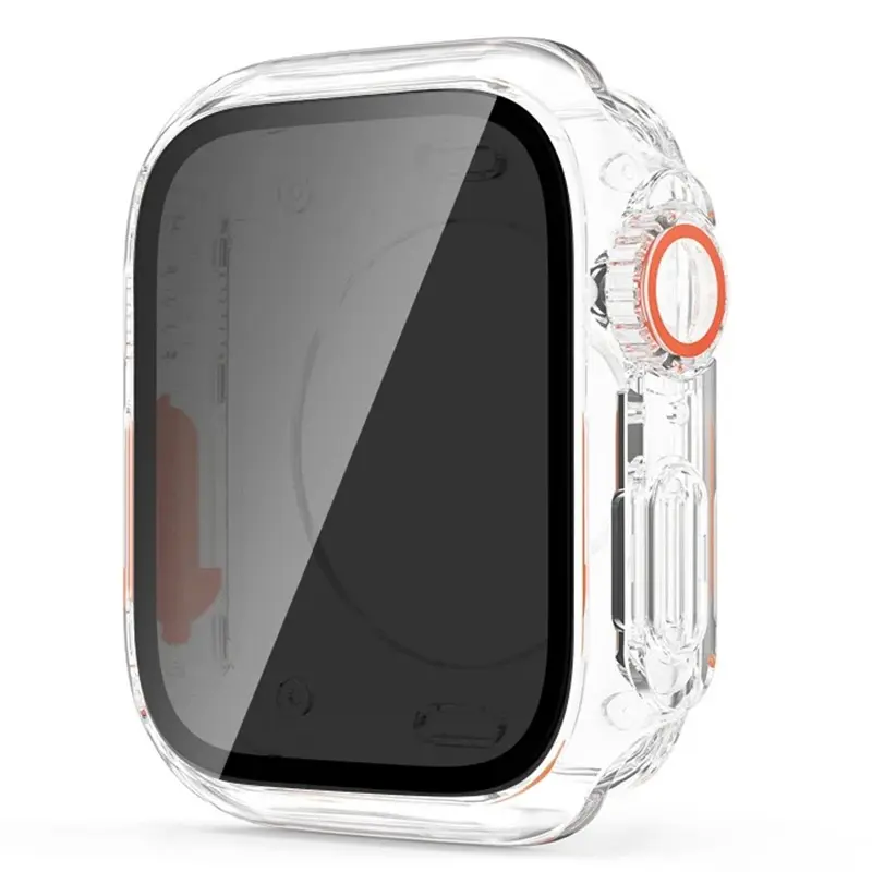 Screen Protector Cover for Apple Watch 45mm 44mm 40 41 42 46mm PC Front Rear Bumper Case iwatch 11 10 9 8 7 SE 6 Change To Ultra - Image 19