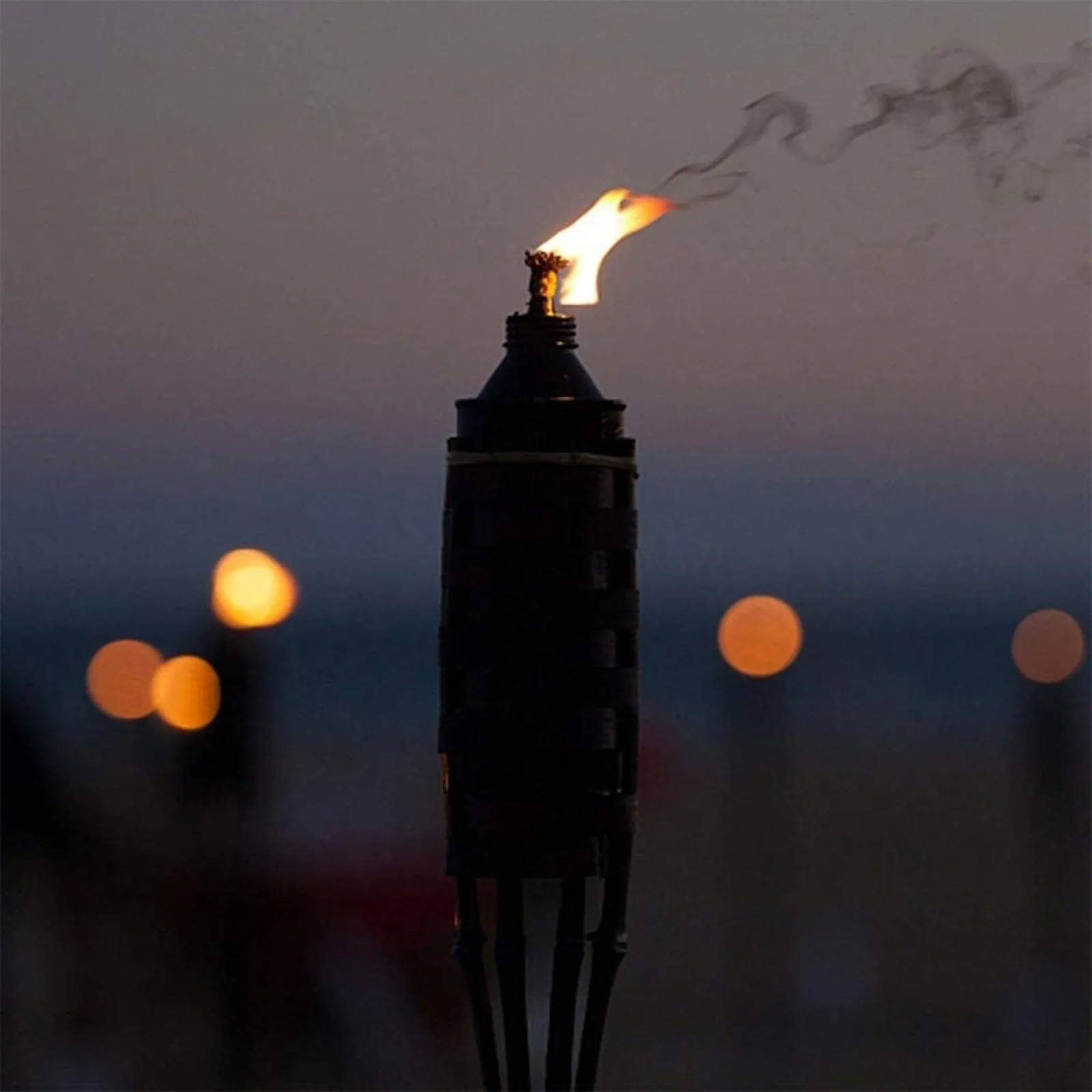 

A00E-20Pcs 25Cm Fiberglass Wick Fiberglass Torche Wick For Wine Bottle Tiki Torches Patio Lighting Garden Light