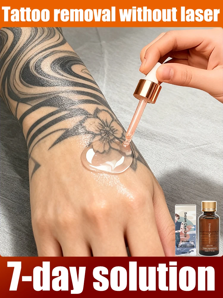 Remove tattoos in just 7 days