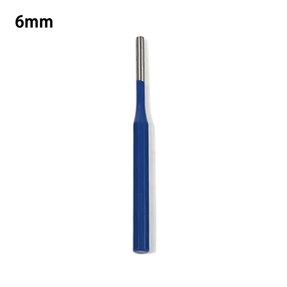 1pc Alloy Steel Punching Percussion Punch Pin Chisel Rivet Screw Mark Hole Woodworking Carving Tool 3mm, 4mm, 5mm, 6mm, 8mm