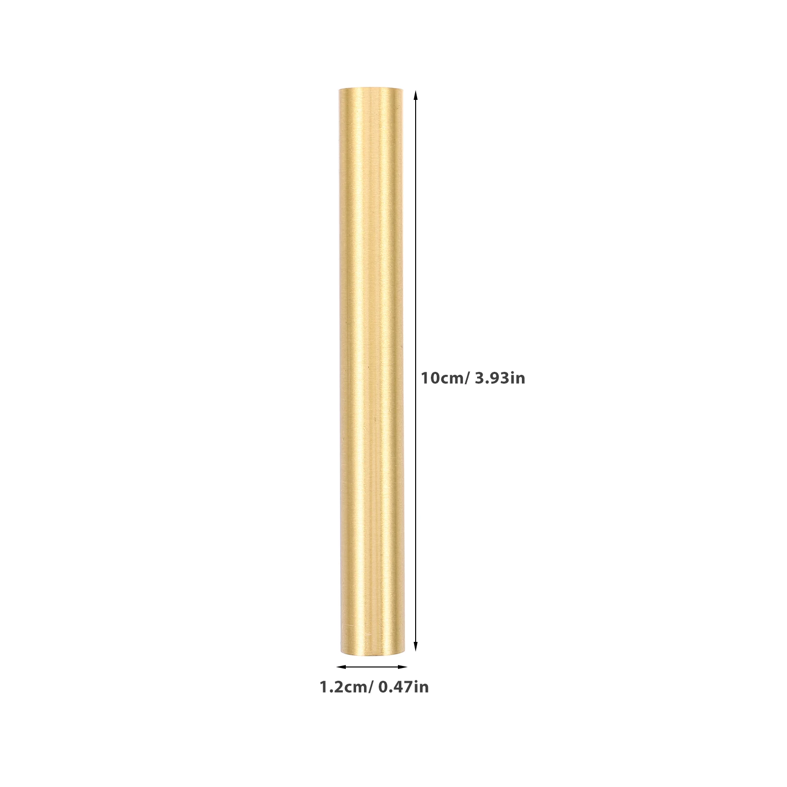 

Copper Light Extension Rod Inner Threaded M10 Pipe Replacement Stem For Wall Lamps Vintage Style Diy Parts Hollow Straight Tube