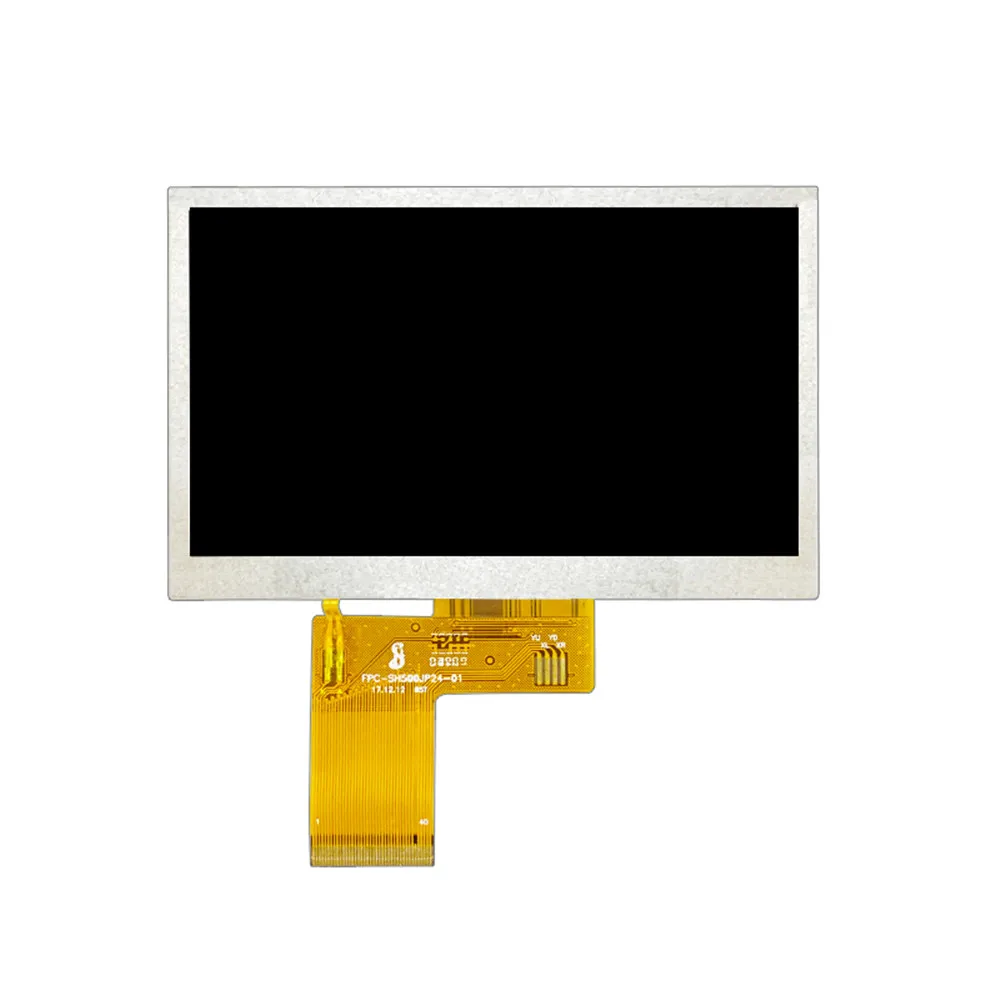 5 -inch TFT LCD screen 40pin 480*272 point line -control LCD screen medical device universal full color screen