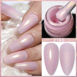 Clou Beaute Iridescent Pearl Effect Glitter Color Gel Nail Polish Auroras UV Gel Varnish Semi Permanent Manicure Thread Shell