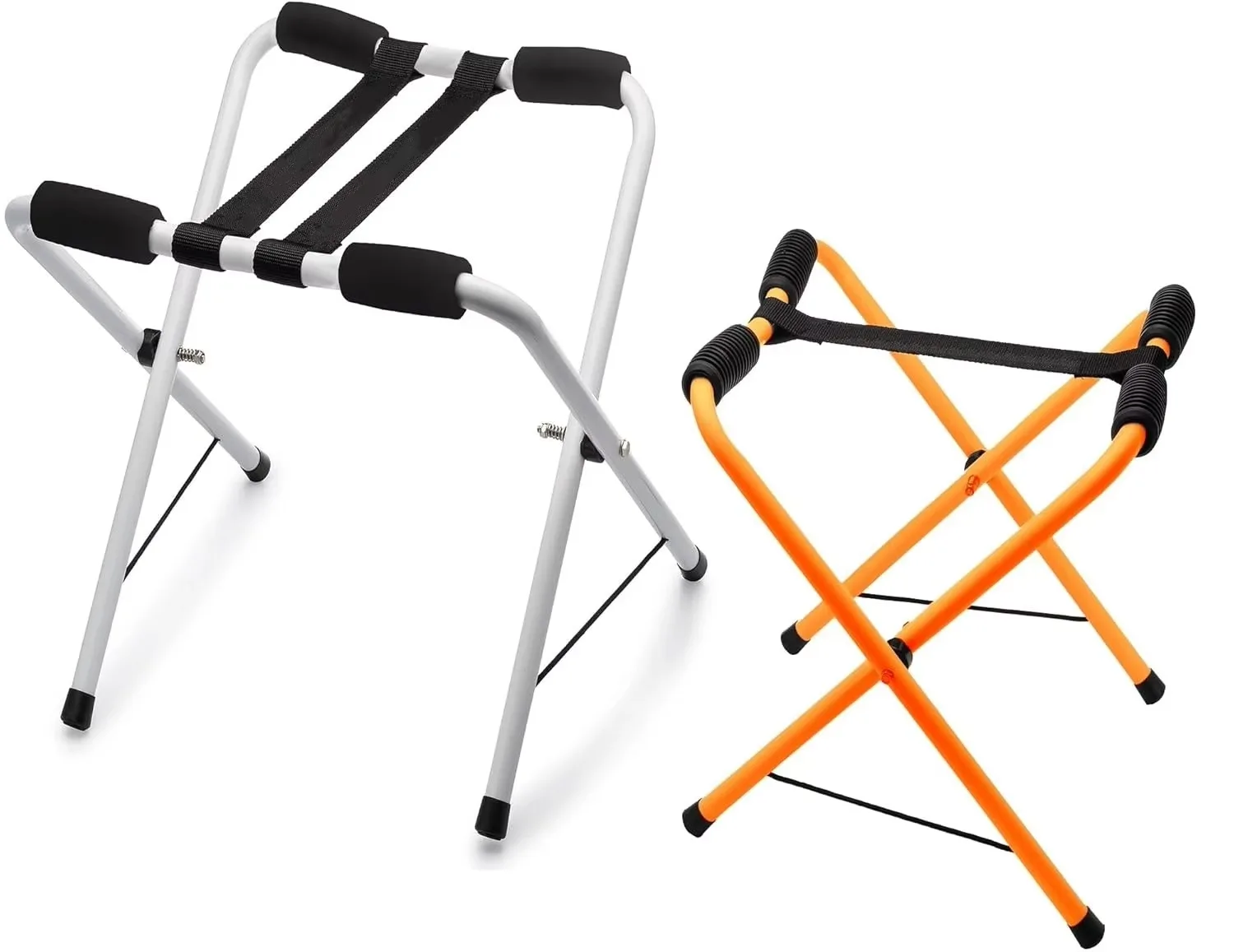 2 PACK Foldable Kayak Stand, Aluminum & Portable Racks for Kayaks | Carrying 300 Lbs, Canoe Stand Indoor & Outdoor Kayak Storage