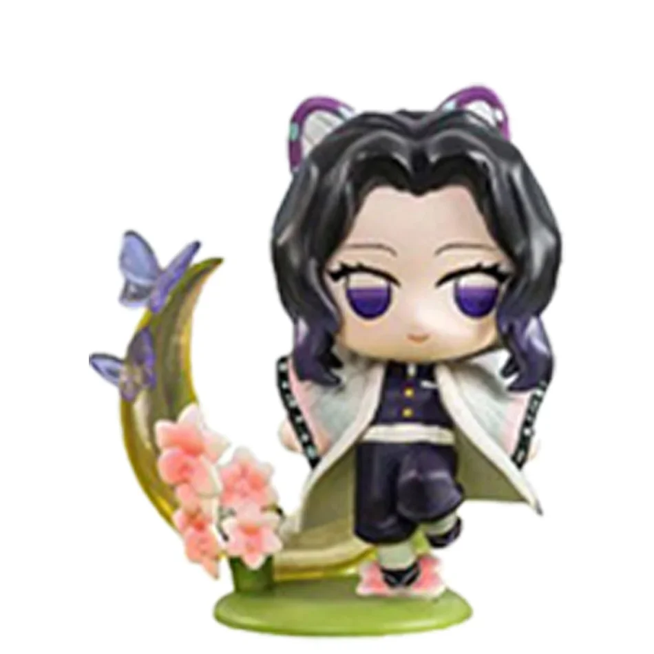Anime Demon Slayer Blindbox, Cartoon-Figur von Tanjiro Kamado Nezuko, PVC-Modell, Dekoration, Weihnachtsgeschenk – Detail 13