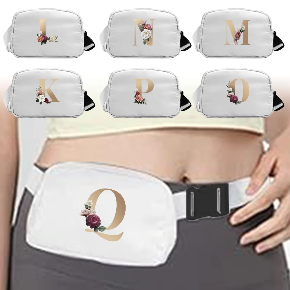 

Waist Pocket Outdoor Sports Universal Simple and Durable Multi Pocket Gold Pattern Printing Series Daily Work Pocket