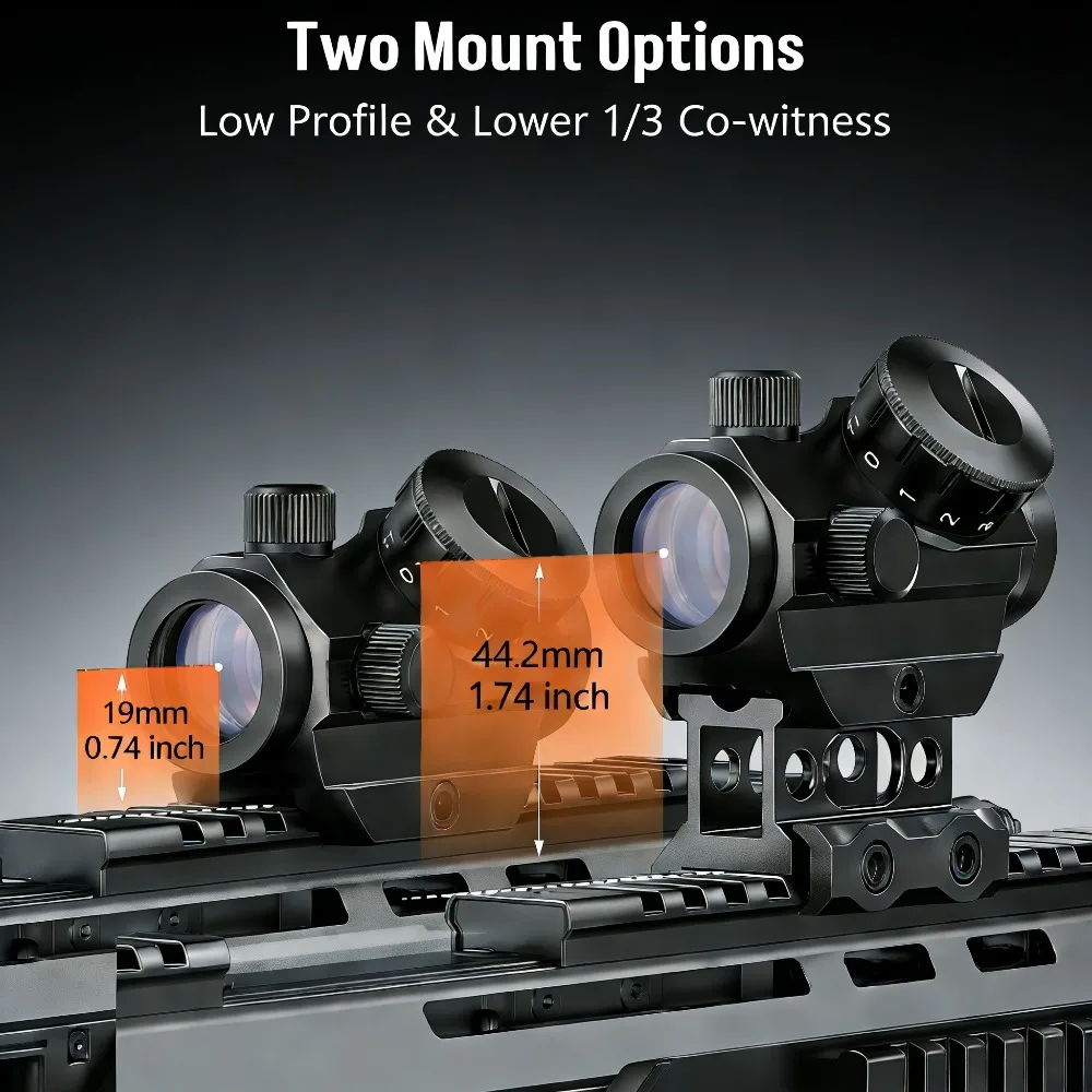 

Монокулярный телескоп с красной точкой на металлической подставке, полная регулировка направления (по вертикали и по горизонтали)