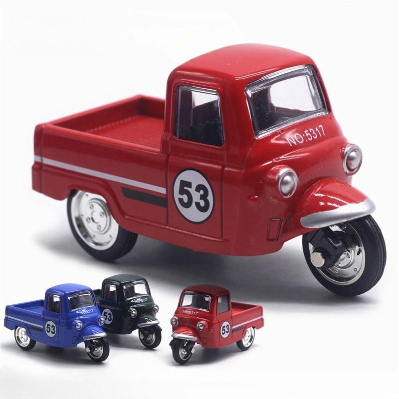 

1:43 Alloy tricycle retro model hot selling classical car model car decoration display