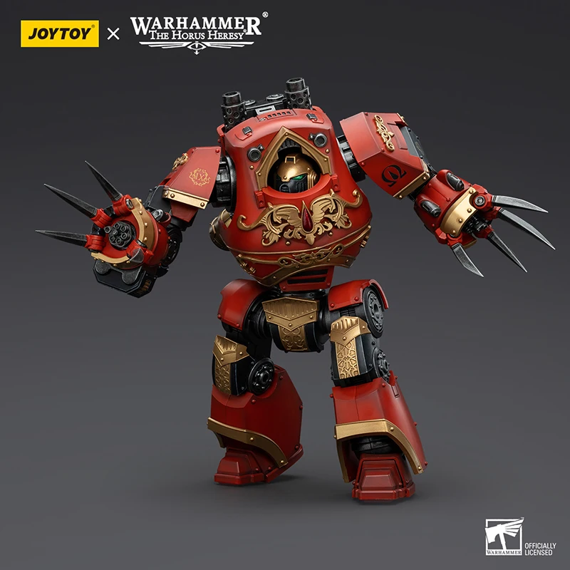 JOYTOY Warhammer The Horus Heresy 1/18 Blood Angels Contemptor-Incaendius Dreadnought 24cm figura de acción modelo juguete coleccionable