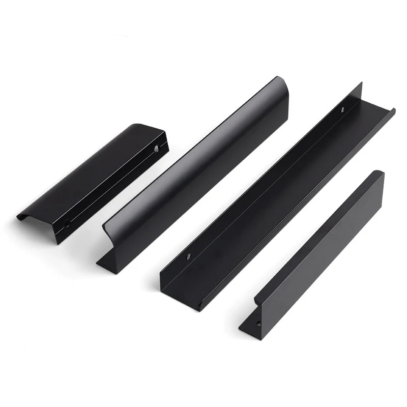 

Aluminum Alloy Extended Long Pull Handle Seamless Design Wide Door Wardrobe Cabinet Drawer Furniture Hardware